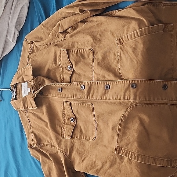 Brow Fo-leather jacket, US L - Picture 2 of 2